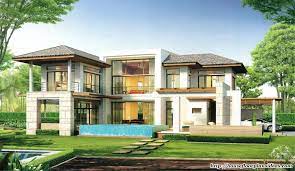 Actual photo of bamboo house kitchen. Modern House Design New Modern Tropical Style Double Storey House House Floor Plans House Design Pictures Tropical House Design Modern Tropical House