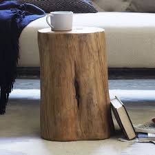 Natural Tree Stump Side Table Tree Stump Side Table Ski Lodge Decor Side Table