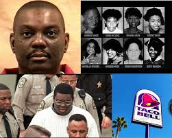 Henry Wallace aka "THE TACO BELL KILLER" was an American serial killer who  killed 11 black women in North Carolina and South Carolina. After being  promoted to the manager position at a