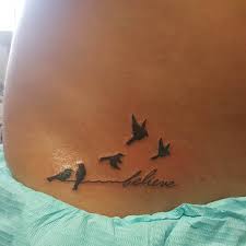 Instagram bright blue flower tattoos are quite common among women who dislike roses as well as pink and red colors. Small Hip Tattoos For Women Tatcenteral Com
