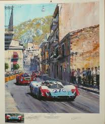 Nicholas watts grew up near brands hatch and the experience of watching motorsport from an early age also had a profound effect. Targa Florio 1969 Porsche 908 2 Nicholas Watts Giclee Signed By Artist Vic Elford Cut Signatures Of Nino Vaccarella Nanni Galli Are Available To Be Framed With The Giclee