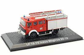 Lf16 Ts Iveco Magirus 90 16 Fire Engine Truck 1983 Year 1 72 Scale Model Altaya Altaya Magirus Trucks Fire Engine Fire Trucks