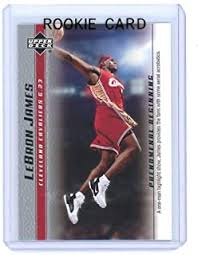 2003 exquisite collection rookie parallel lebron james jersey au/23 #78 (lebron james rookie card sold for 1.8 million) Amazon Com Lebron James Jersey Card