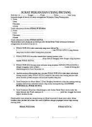 Surat perjanjian sewa rumah untuk rumah kost. 100 Contoh Surat Perjanjian Perpanjangan Jangka Waktu Hutang Format Word