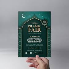 Create your own wedding invitation cards in minutes with our invitation maker. Islamic Flyer Templates Psd Ai Vector Brandpacks