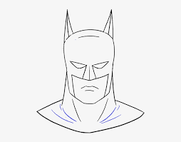 Don't make them too big. How To Draw Batman S Face Draw Batman Head Png Image Transparent Png Free Download On Seekpng
