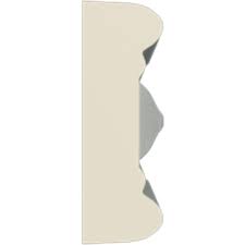 Amazon.com: Ekena Millwork CHA01X00SW Riel para silla Swindon, 1 1/2  pulgadas de alto x 1/2 pulgadas de largo x 94 1/2 pulgadas de largo (1/2  pulgadas de repetición), imprimado : Herramientas y Mejoras del Hogar