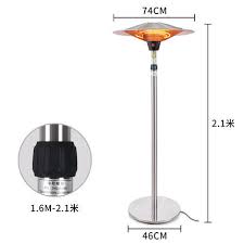 Maybe you would like to learn more about one of these? 2 1kw 3kw Power Halogen Tube Electric Patio Heater Free Standing Umbrella Infrared Portable Patio Heater Ip55 Waterproof Electric Heaters Aliexpress