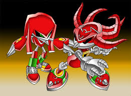 Metal Knuckles Vs Mecha Knuckles Sonic Metal Mecha