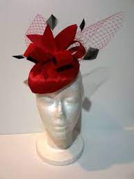 Redridinghood Red Hat Club Fascinator Hats Vintage