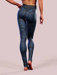 Sign up for free today! Snake Skin Blue Leggings Animal Pattern Boa Python Print Yoga Etsy