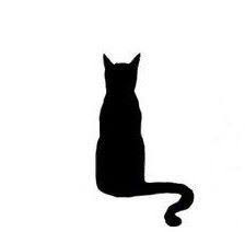 Small Black Cat Silhouette Blackcat Cat Tattoo Small Cat Tattoo Designs Cat Silhouette Tattoos