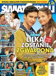 Pierwszy raz pojawił się w 75. Krystian Domagala Monika Mielnicka Swiat Seriali Magazine 23 December 2019 Cover Photo Poland