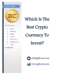 The best cryptos based on the latest data. Which Is The Best Cryptocurrency To Invest