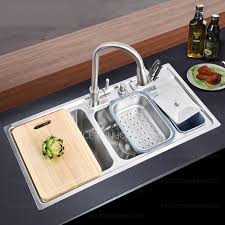 multi functional double sinks stainless