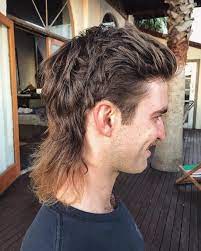 Messy Mullet With No Mullet Hairstyle Long Hair Styles Men Mullet Haircut