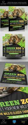 Zoo Safari Flyer Template Vol 2 Brochure Template Design Template Flyer