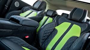 Kahn Design Range Rover Evoque Styling Kit Car Tuning Lime Green And Black Diamond Stitch Interior Range Rover Evoque Range Rover The New Range Rover