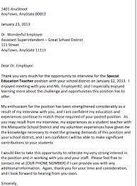 Rules, salary and timings can be mentioned accordingly. Thank You Letter After Interview Teacher