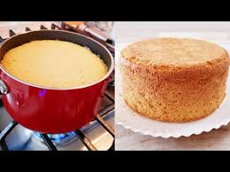 Bizcocho Para Pastel Cocinado Sobre La Estufa Lo Mas Facil Que Puede Haber Delicioso Youtube Tortas Sin Horno Pasteles Sin Horno Recetas Faciles Postres
