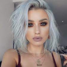 Pin On Silver Hair Make Up