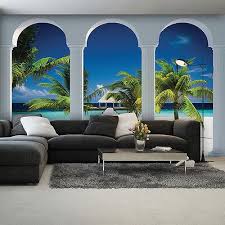 Fototapete Fototapeten Tapete Tapeten Foto Bild Terrasse Berge Meer 3fx1367p8 Eur 37 70 Picclick De Fototapete Tapeten Foto Poster