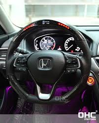 If this happens to you, then you must try to bring your vehicle to a stop at once and determine the cause of steering. What The First Honda Accord Led Performance Steering Wheel The Advanced Function 1 R Honda Accord Accessories Honda Accord Honda Accord Sport