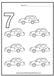 Make sure the check out the rest of our numbers coloring pages. Number 7 Coloring Pages For Preschool