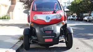 Electric scooters are not to be used on footpaths, cycle lanes or roads in the uk. Is An Electric Scoot Quad Nee Renault Twizy Car Sharing S Urban Future