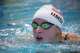 Swimming scene in 2012 at the olympic trials, where she was the youngest swimmer at the meet. 2018 Swammy Awards U S Female Swimmer Of The Year Katie Ledecky