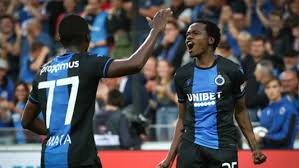 €* 25 şub 1999, dakar, senegal. Dennis And Tau S Club Brugge Declared Belgian Champions Sportson