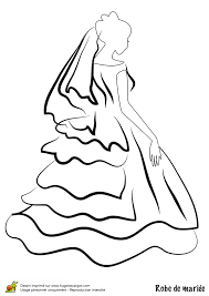 robe de mariee 07 page 7 sur 12 hugolescargot com coloriage marie lettre gratuit imprimables