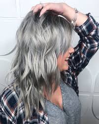 This style looks very chic and features some beige tones. 40 Silver Hair Color Ideas Trends Highlights Styles And More Hair Color Grey Silver Grey Hair Color Grey Hair With Pink Highlights