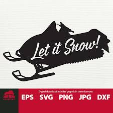Download Let It Snowmobile Svg Snowmobile Svg Snowmobile Clipart Etsy In 2021 Snowmobile Svg Vinyl Decal Projects Snowmobile