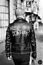 Easy Fashion Comme Des Garcons On The Street Paris Leather Jacket Men Style Tough Clothes Rocker Style Men