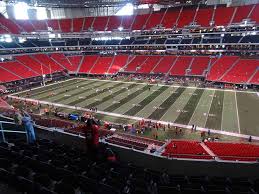 Mercedes Benz Stadium View From Mezzanine Level 207 Vivid