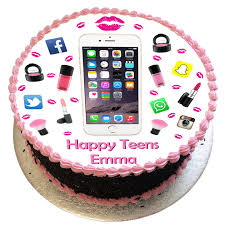 5 out of 5 stars (160) $ 48.00 free shipping only 3. Iphone Make Up Birthday Cake Flecks Cakes