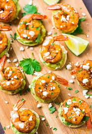 Add additional layers, filling all spaces and pressing down, until bowl is full. Shrimp Guacamole Bites Crowd Pleasing Appetizer Wellplated Com