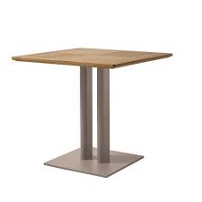 Sifas Oskar Bistro Table Color Chanvre In 2020 Bistro Table Concrete Dining Table Metal Dining Table