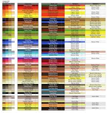 P3 Mix Chart Base Shade And Highlight Colour Chart By