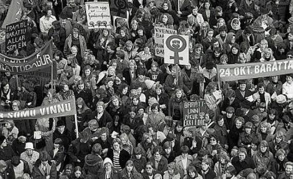 The 1975 Women's Strike: When 90% of Icelandic women went on strike to  protest gender inequality | Icelandmag