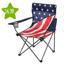Northwest Territory American Flag Chair Only 4 91 After Points Reg 14 99 Portable Camping Chair Camping Chairs Outdoor Chairs