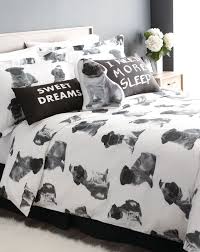 Black And White Comforter Canada Pugs Are Playful And Cuddly So Is Our Bedding With The Adorable Pooch Print Fun For Kids Of All Ages Adults Too Home Trends Best Living Room Design Bed
