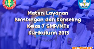 Baiklah itu tadi ulasan mengenai materi soal pjok kelas 7 semester genap. Materi Layanan Bimbingan Dan Konseling Kelas 7 Smp Mts Kurikulum 2013 Gratisiana Net
