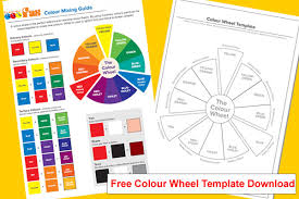 Free School Paint Colour Mixing Guide For Kids Fas