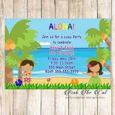 Luau Invitation Luau Birthday Invitation Girl Luau Party Etsy Luau Birthday Invitations Luau Party Invitations Hawaiian Invitations