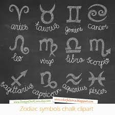 Chalk Zodiac Clip Art Chalk Zodiac Signs Clipart Zodiac Etsy In 2021 Zodiac Signs Pictures Zodiac Symbols Zodiac Signs Symbols