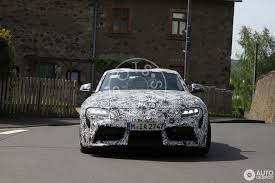 The toyota supra is listed with only auto transmission (see previous spy pics), and. Toyota Supra J29 3 November 2018 Autogespot