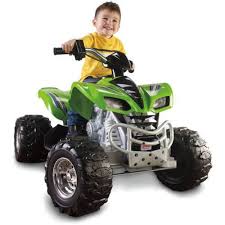 Kid S 4 Wheeler Atv Quad Battery Powered Electric Jeep Toy Outdoor Car Truck Power Wheels Ride On Toys Car Wheels
