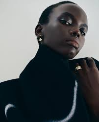 Ella Purcell in By Pariah. Wearing our Sabine Hoops Classic and Luna Cuff  in silver styled by @hollyevawhite for the Fall Out ll press tour. Discover  now